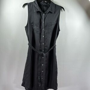 Adrienne Vittadini Black Sleeveless Dress
